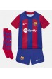 Barcelona Ansu Fati #10 Babyklær Hjemme Fotballdrakt til barn 2023-24 Korte ermer (+ Korte bukser)